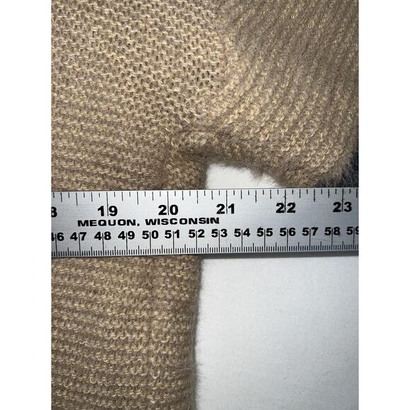 On Blue Cardi Cuddle Sweater Womens Medium Cozy Soft Knit Colorblock Pullover - Picture 6 of 7